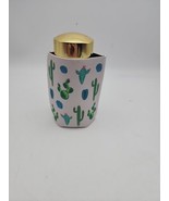 Blue Panda White Beer Cozy With Cactus - $8.22 CAD