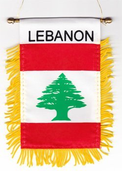 Lebanon - Window Hanging Flag - $8.90