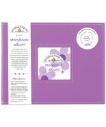 Doodlebug 5729 Storybook Album 8&quot;X8&quot;-Lilac - £17.62 GBP