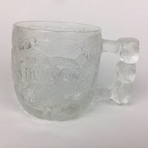 Vintage McDonalds Flintstones Rocky Road Glass Mug 1993 Used - £7.91 GBP