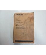 Caterpillar 936 Wheel Loader Parts Manual 33Z1 to 33Z3090 WATER DAMAGE S... - $514.60 MXN
