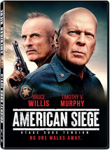 American Siege (DVD) 2021 Bruce Willis, Timothy V. Murphy NEW - £8.94 GBP