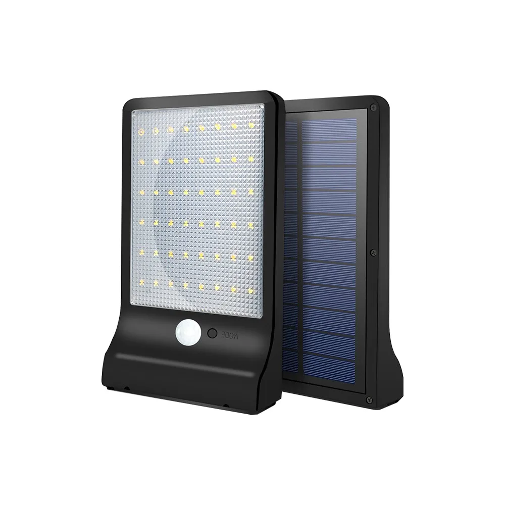 Cyboris Solar Wall Light Outdoor 36pcs LED Intelligent Ultra-thin Wall-lamps Mot - £91.11 GBP