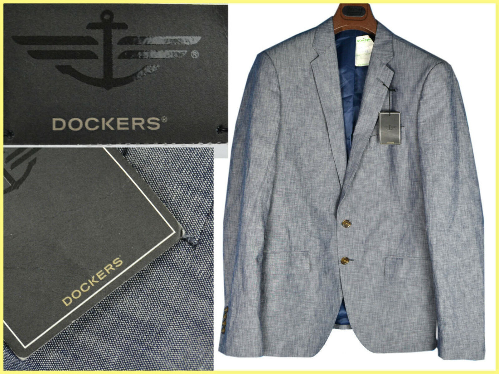 Primary image for DOCKERS Jacket Man 52 EU / 42 UK / 42 US *DISCOUNT HERE* DO12 T2P