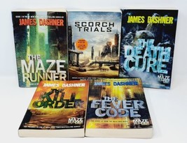 The Maze Runner Paperback Book Lot (5) 1-5 James Dashner Fever Code Kill Order - £8.15 GBP
