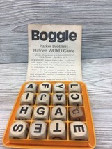 BOGGLE Game 15 Wood Letter Cubes Dice Set Replacement Pieces 1977 Fast Ship - $7.82