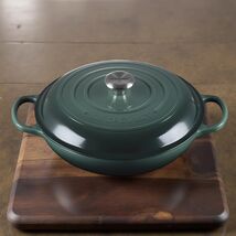 Le Creuset 3.5-Qt Signature Enameled Cast Iron Braiser with Lid – Artichaut - $322.15