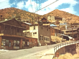 Vintage Jerome, Arizona Ghost Town, Deserted downtown.  Old Wild West Postcard - £3.48 GBP