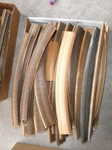 Vintage HO Scale Lot of 29 Sections of Tru Scale Assorted Roadbed - $48.51