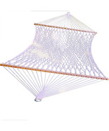 Algoma Double Size Cotton Rope Hammock, 13-Feet, White - $1,389.96 MXN