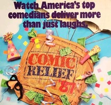 1987 HBO Comic Relief Standup Comedy Show Advertisement Vintage Film HM2T - $473.55 MXN