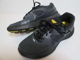 Nike Mens Black Lunar Everyday Livestrong Athletic Running Training Shoes Size 6 - £26.43 GBP