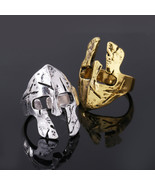 DONGMANLI Punk Style Spartan Helmet / Mask Theme Ring - Men&#39;s / Gents, C... - £7.18 GBP