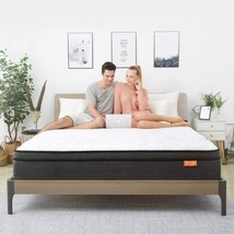 Sweetnight Twilight 10 Inch Mattress In A Box, King Size, Motion Isolating - £579.50 GBP