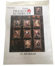 The Prairie Schooler St Nicholas No. 20 Cross Stitch Patterns 8 Design C... - $9.99