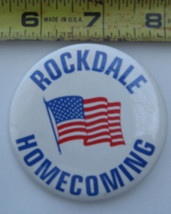 Rockdale Homecoming Pinback Button - £2.89 GBP
