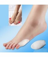 2 Pieces Silicone Pain Relief Little White Toe Separator Bunion Protecto... - $8.40 CAD