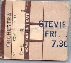Vintage Stevie Nicks Ticket Stub Avril 11 1986 Houston Texas - £35.65 GBP
