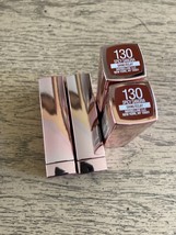 Maybelline Colorsensational SHINE Lipstick #130 Spicy Sangria NEW Lot of 4 - £21.60 GBP