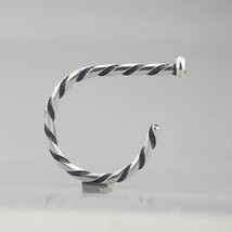 Authentic 925 sterling silver twisted ring of change compatible with european jewelry thumb200