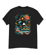 Nature&#39;s Essence T-Shirt: Capturing the Elements of the Outdoors in Style - £13.06 GBP+