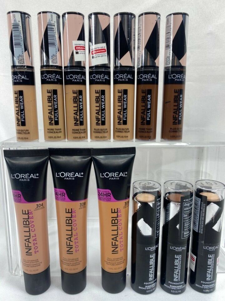 Primary image for L'Oreal Infallible Foundation Concealer Full Wear YOU CHOOSE BuyMore&CombineShip