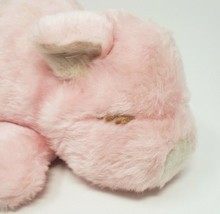 Vintage 1977 Animal Fair Baby Pink Sleeping Pig Piggy Stuffed Animal Plush 4044 - £96.40 GBP