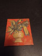 Flowers  4 1/2&quot; x 5 1/2&quot; Decorative Ceramic Wall Art Tile Backsplash New 3D - $14.84