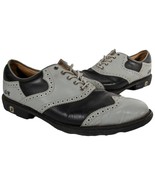 Footjoy MyJoys Icon Men Sz 10 Golf Spikeless Wingtip Leather Shoes SC - $2,832.57 MXN