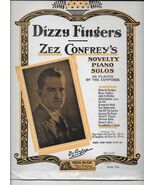 Dizzy Fingers (Sheet Music) (Cover Photo of Zez Confrey) [Paperback] Zez... - $267.77 MXN
