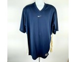 Nike Hoops Men&#39;s Basketball Jersey Shirt Size 2XL Blue TX13 - $12.37