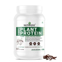 Nutrazee 100% Plant Protein Powder Supplement Vegan - £27.87 GBP+