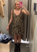 ZARA BNWT 2025. MULTICOLOR FLORAL PRINT DRESS SILK KATE MOSS. 3741/838/020 - $173.81