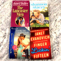 Romance Book Lot (4): Finger Lickin&#39; Fifteen, Lancaster Men, Falling for Max,... - £4.11 GBP