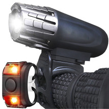 5000 Lumen 8.4V Rechargeable Cycling Light Bicycle Bike Front Rear Led L... - $16.48