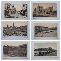 Lot Of 6 Vintage European Postcards Germany Architecture Photo Lithograph - $26.17