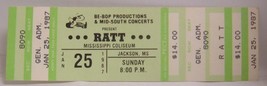 RATT (STEPHEN PEARCY) - VINTAGE 1987 UNUSED WHOLE CONCERT TICKET - $15.00