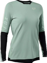 Fox Racing Defend Pro Long Sleeve Jersey in Eucalyptus - Size Extra Large - £78.21 GBP