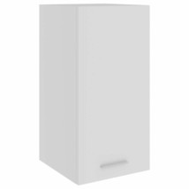 Hanging Cabinet White 29.5x31x60 cm Engineered Wood - £23.93 GBP