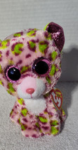 Ty Boo Lainey the Pink Leopard Plush Stuffed Animal  - $7.92