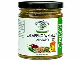 Sutter Buttes Gourmet Mustards Jalapeno Whiskey 9 oz. - £12.68 GBP