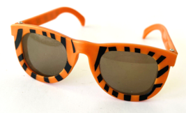 Child Size Tiger Striped Sunglasses Orange Black Costume Dress-up Fun Th... - $7.84