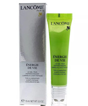 Lancome Energie De Vie 0.5 Oz Eye Cream Cooling Gel 24 Hrs Hydration Anti Fatigue - $20.05