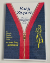 Easy Zippers Instructional DVD Janet Pray &amp; Rosebud Islander Sewing Systems - £14.95 GBP