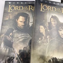 The Lord of the Rings: Fellowship Of The Ring And The Return Of The King DVD Lot - £7.93 GBP
