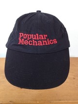Popular Mechanics Embroidered Baseball Hat Black Adjustable One Size - $12.86