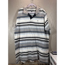 ECKO UNLTD Polo Mens Striped Pique RHINO Embroidered Vintage 90s Size 3X... - $613.68 MXN