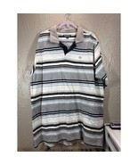 ECKO UNLTD Polo Mens Striped Pique RHINO Embroidered Vintage 90s Size 3X... - $613.68 MXN
