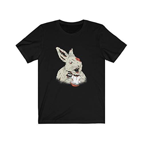 Express Your Love Gifts Horror Bunny Men's Tshirt Black