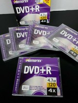 Memorex DVD+R 5 Pack, 4.7 GB 120 Minute Video 4X - £6.12 GBP